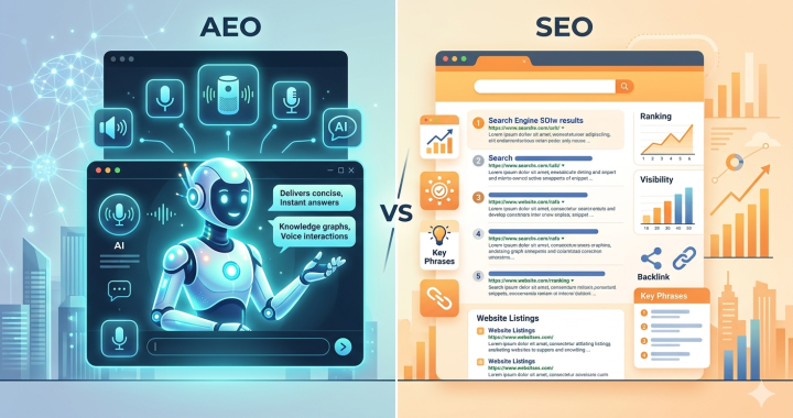 What is AEO and how is it different from SEO?