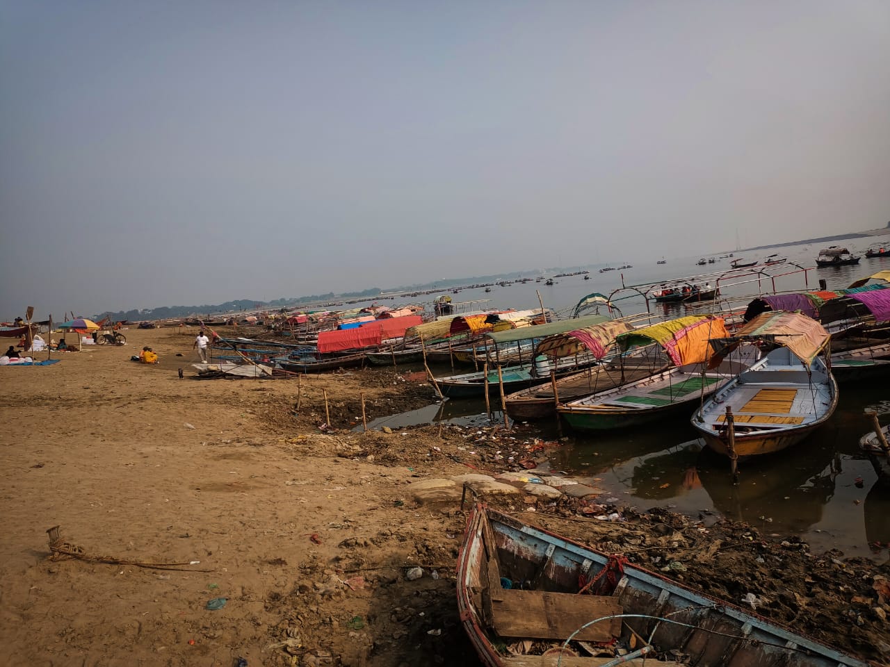 Triveni Sangam in Prayagraj